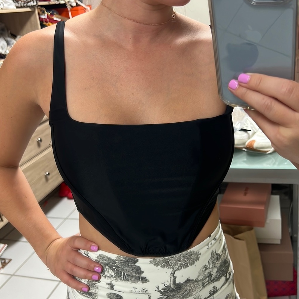 Black Corset from Urban Outfitters